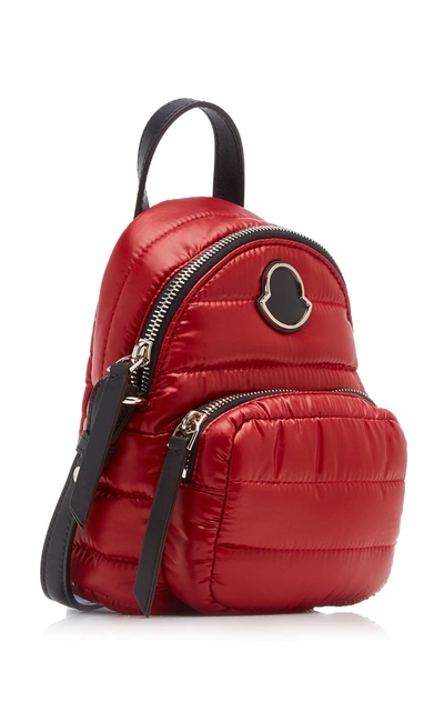 Shop Moncler Kilia Small Nylon Backpack In Red