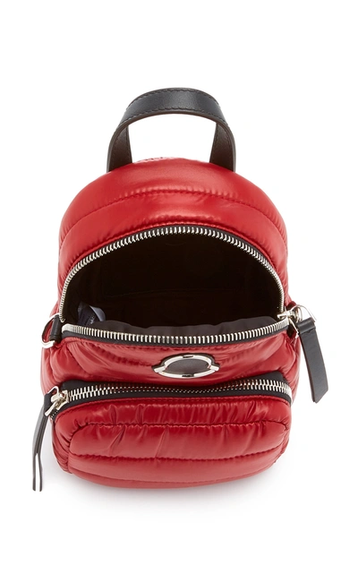 Shop Moncler Kilia Small Nylon Backpack In Red