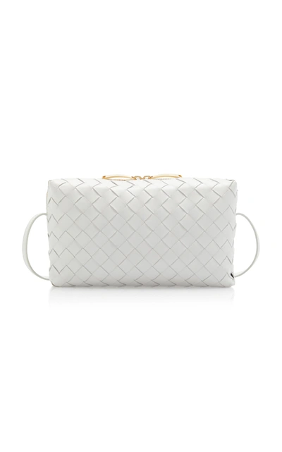 Shop Bottega Veneta Mini Bag In White