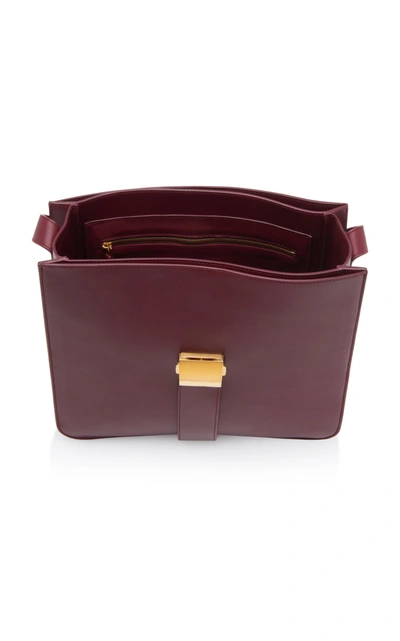 Shop Bottega Veneta Marie Bag In Burgundy