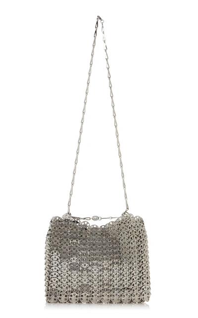 Shop Paco Rabanne 1969 Silver-tone Chainmail Bag