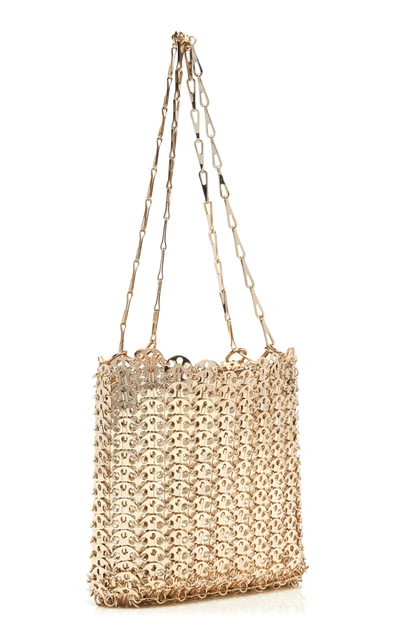 Shop Paco Rabanne Iconic 1969 Metal Chain Mail Bag In Gold