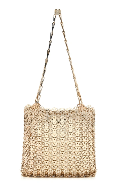 Shop Paco Rabanne Iconic 1969 Metal Chain Mail Bag In Gold