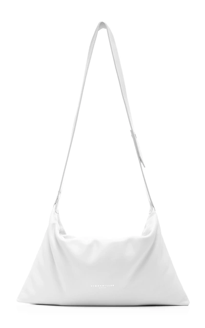 Shop Simon Miller Puffin Top Handle Bag In White