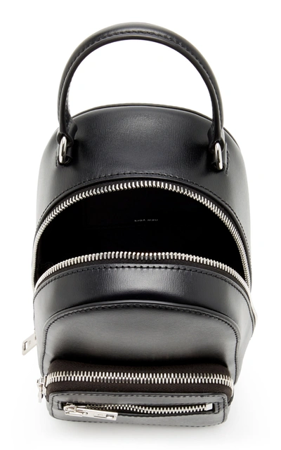 Shop Alexander Wang Attica Mini Leather Backpack In Black