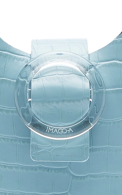 Shop Imago-a Lucite Mini In Blue