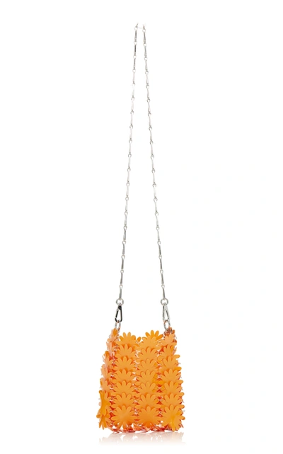 Shop Paco Rabanne Daisy Mini 69 Crossbody Bag In Orange