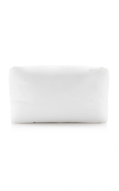 Shop Kassl Padded Nylon Clutch In White