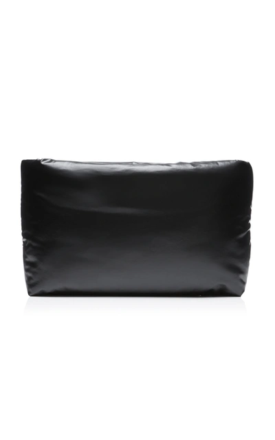 Shop Kassl Padded Nylon Clutch In Black