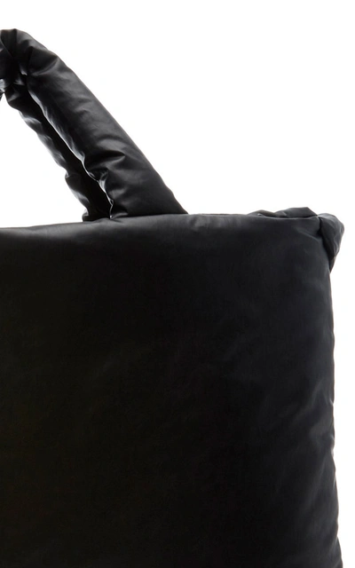 Shop Kassl Oil Padded Tote Bag In Black