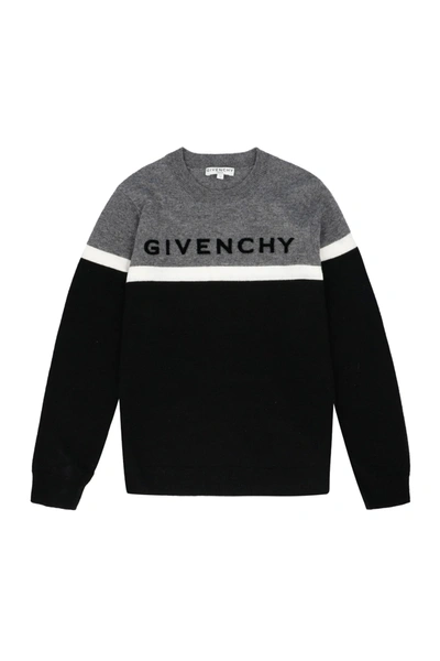 Shop Givenchy Wool And Cashmere Pullover In Grey