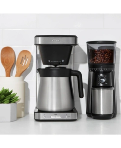 Shop Oxo 8 Cup Coffee Maker In Stainless Steel