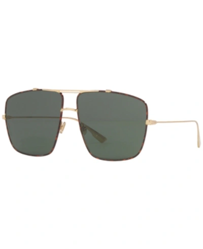 Shop Dior Women's Sunglasses, Monsieur2 64 In Green