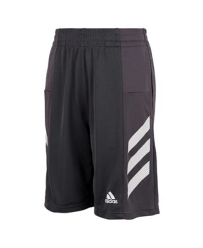 Shop Adidas Originals Toddler Boys Pro Sport 3-stripe Shorts In Dark Gray