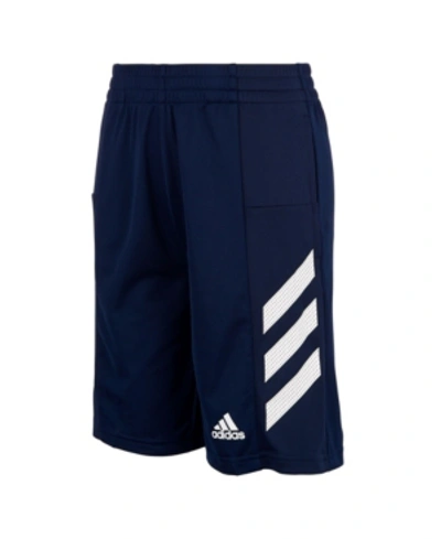 Shop Adidas Originals Adidas Big Boys Aeroready Pro Sport 3-stripe Shorts In Navy