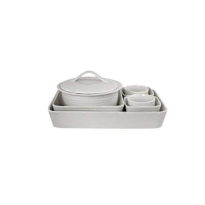 Shop Gordon Ramsay Exclusively For  Maze White 7-piece Bakeware Set