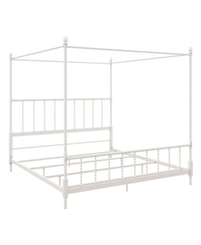 Shop Atwater Living Krissy Canopy Bed, King In White