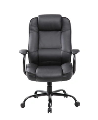 Shop Boss Office Products Heavy Duty Executive Chair In Black
