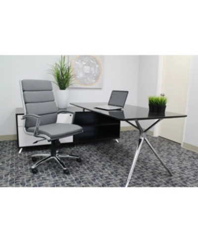 Shop Boss Office Products Caressoftplus Executive Chair In Grey