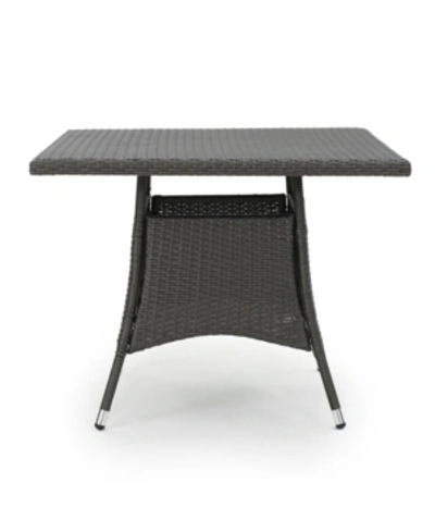 Shop Noble House Corsica Square Dining Table In Gray