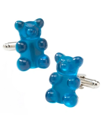 Shop Cufflinks, Inc Men's Gummy Bear Cufflinks In Blue