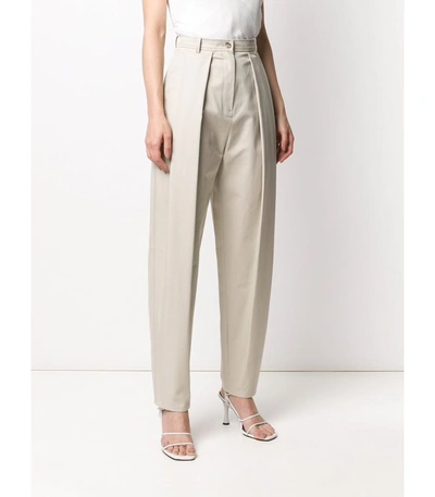 Shop Magda Butrym Harwich Trousers In Beige