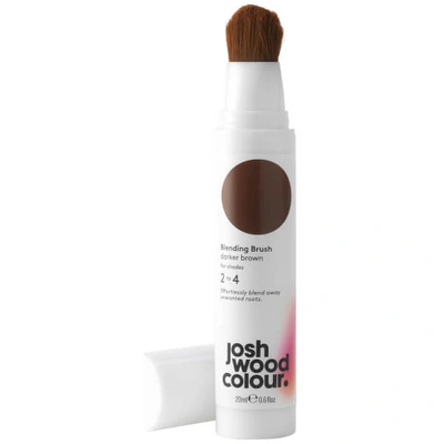 Shop Josh Wood Colour Darker Brown Blending Brush 20ml