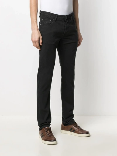 JACOB COHEN COMFORT FIT STRAIGHT LEG JEANS 