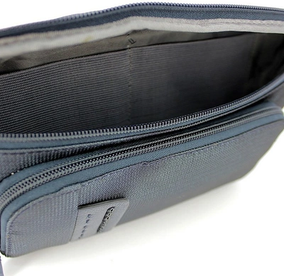 Shop Piquadro Designer Men's Bags Blue P16 Men's Belt Bag In Bleu