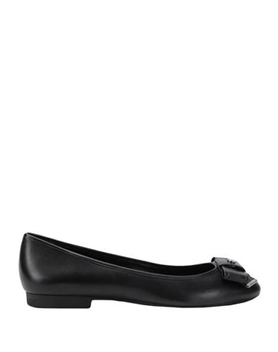 Shop Michael Michael Kors Ballet Flats In Black