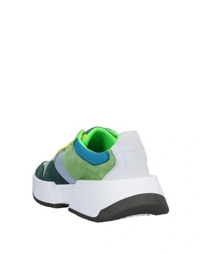 Shop Mm6 Maison Margiela Sneakers In Light Green