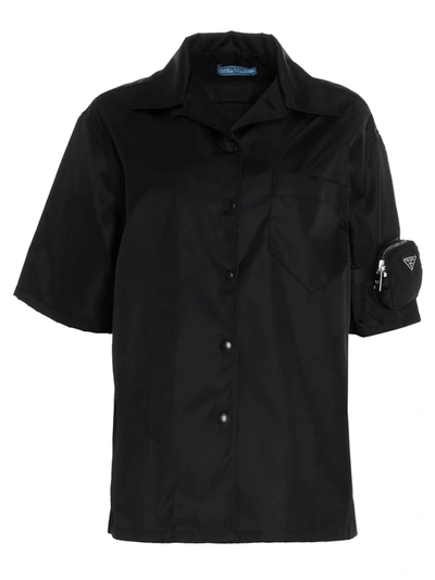 Shop Prada Shirt In Black