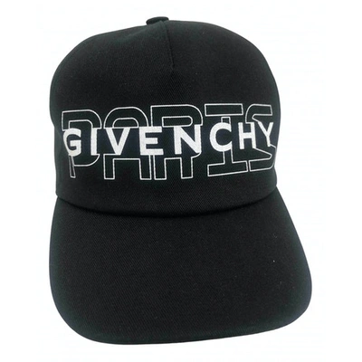 Pre-owned Givenchy Black Cotton Hat