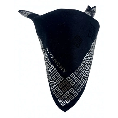 Pre-owned Givenchy Neckerchief In Black