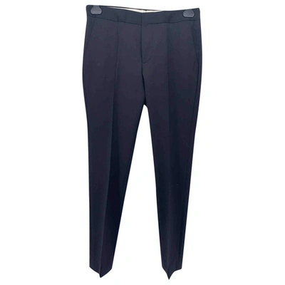 Pre-owned Chloé Stora Black Trousers