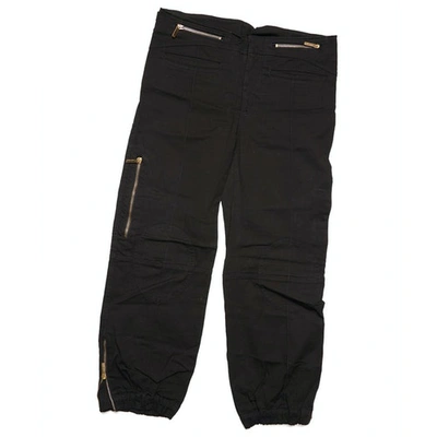 ROBERTO CAVALLI Pre-owned Trousers In Black