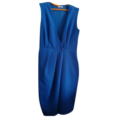 Pre-owned Hope Maxi Dress In Blue