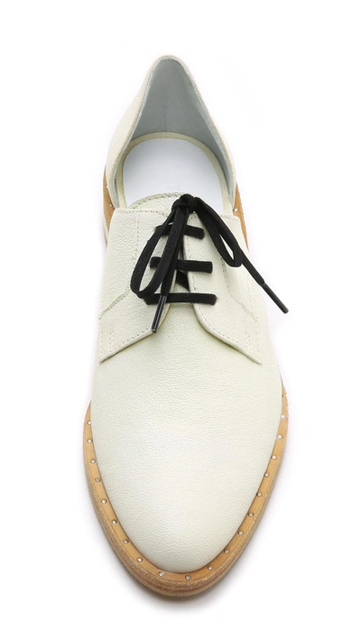 Shop Freda Salvador Wit D'orsay Oxfords In Ivory