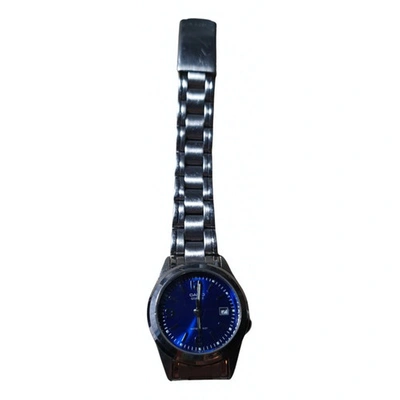Pre-owned Casio Blue Steel Watch