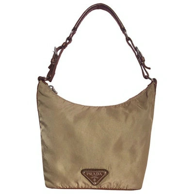Pre-owned Prada Re-edition Khaki Handbag