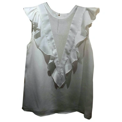 Pre-owned Pinko White  Top