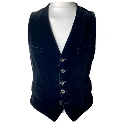 Pre-owned Gucci Vest In Black