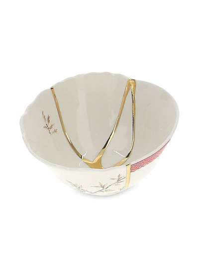 Shop Seletti Crack Detail Bowl In White