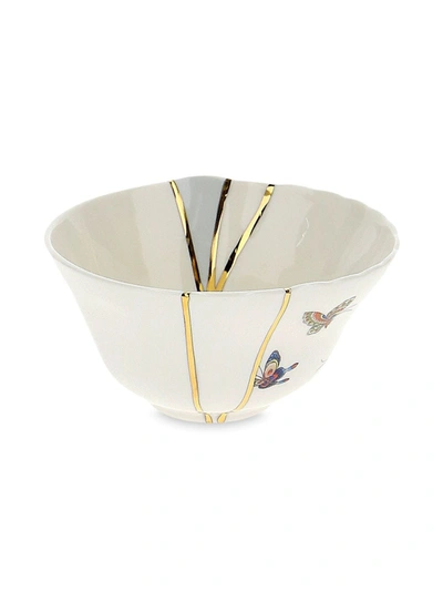 Shop Seletti Crack Detail Bowl In White