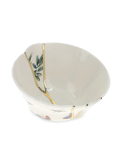 Seletti Crack Detail Bowl In White