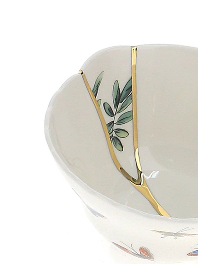 Seletti Crack Detail Bowl In White