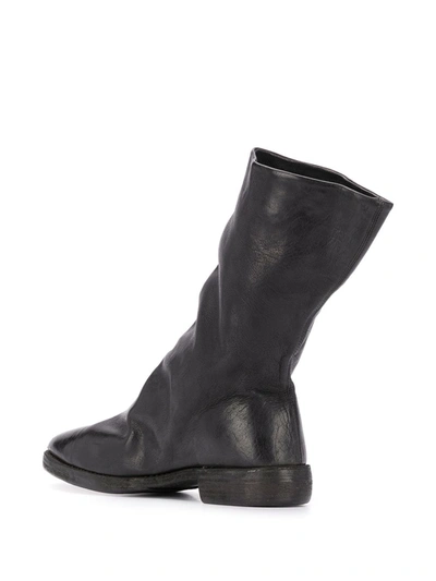 Shop Guidi Pull-on Boots In Black