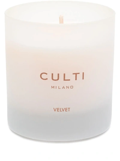 Shop Culti Milano Velvet Scented Candle (270g) In Neutrals