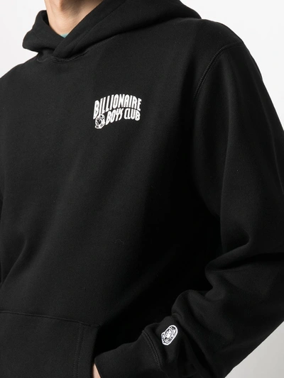 Shop Billionaire Boys Club Small Arch Logo Pullover Hoodie In Black