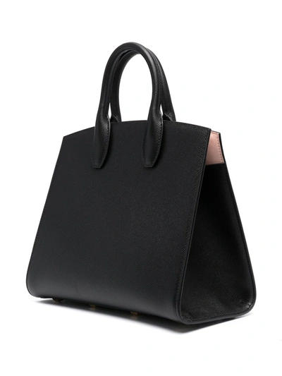 Ferragamo Small Studio Box Bag In Black